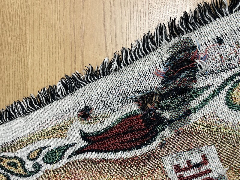 Martins Potato Rolls Tapestry Throw Blanket 70 x 50 in Advertising PA Dutch READ gallery