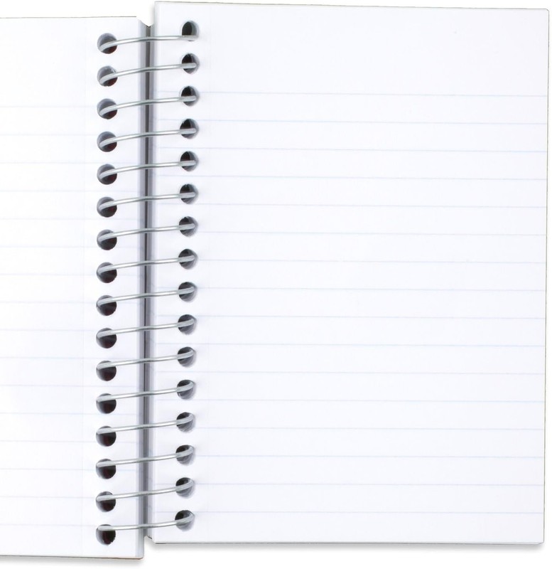Spiral Bound Fat Lil' Notebook - 5-1/2" x 3-1/2" With 200 College Ruled Sheets gallery