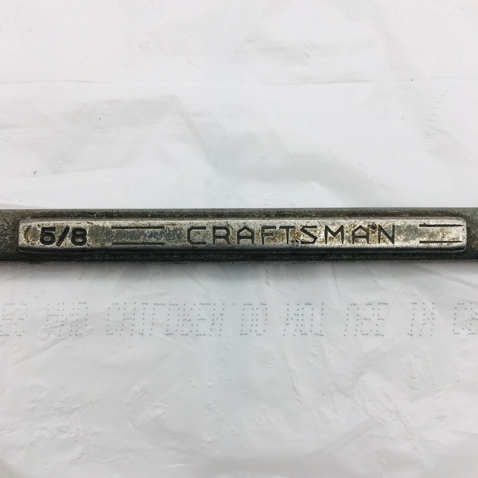 Craftsman 5/8" Combination Wrench None V Series SAE Vintage USA gallery
