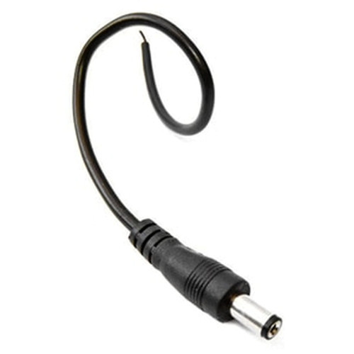 12 Volt LED Strip Light Barrel Plug Power Cord (Bare Wire) gallery