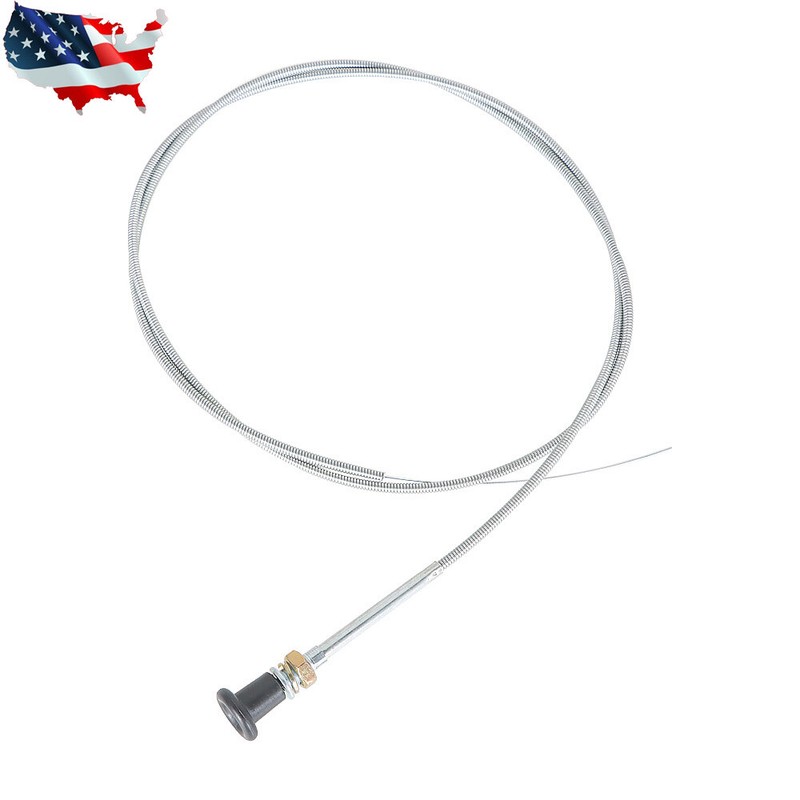 237 Universal Push Pull Choke Cable 63" Inner 60" Conduit 2 3/4" travel gallery