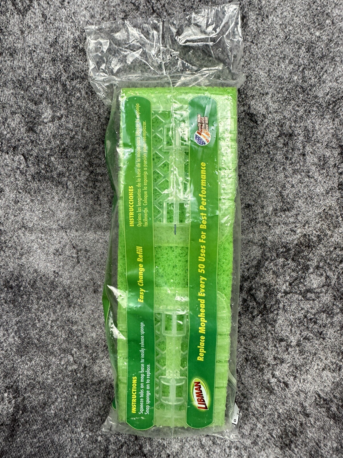 Libman GATOR MOP HEAD REFILL Tear Resistant Super Absorbent #03021 gallery