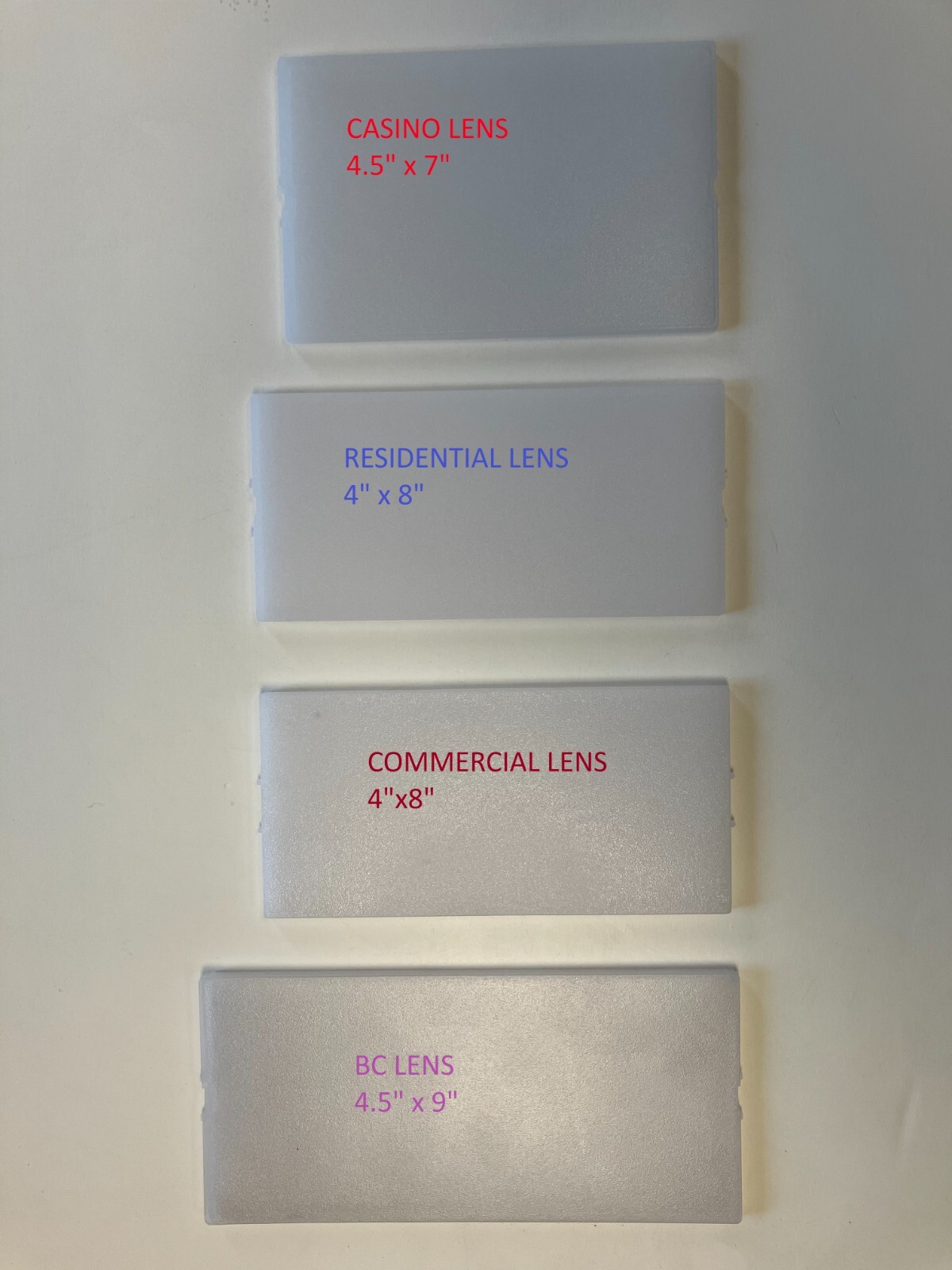 (Individual) Kerr Lighting Replacement BC Paver Lens 4.5" x 9" gallery