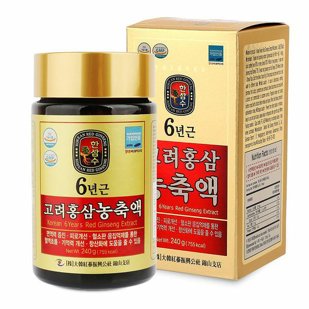 [DHL Express ] Hansamsu 100% Pure Korean 6 Year's Red Ginseng Extract 240g x 2ea gallery