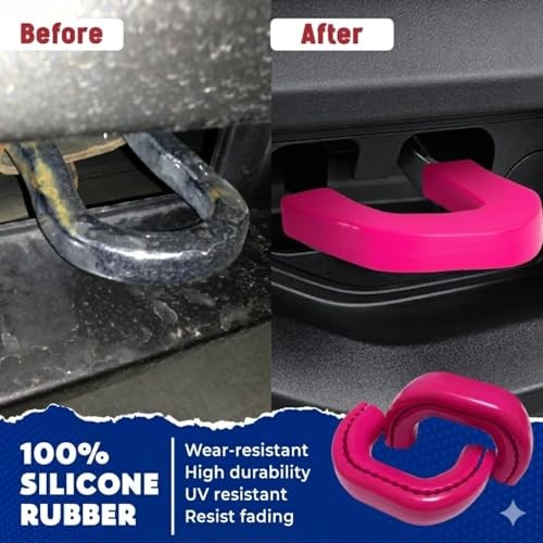 Tow Hook Covers Compatible with 2019 2020 2021 2022 2023 2024 2025 Deep Pink gallery