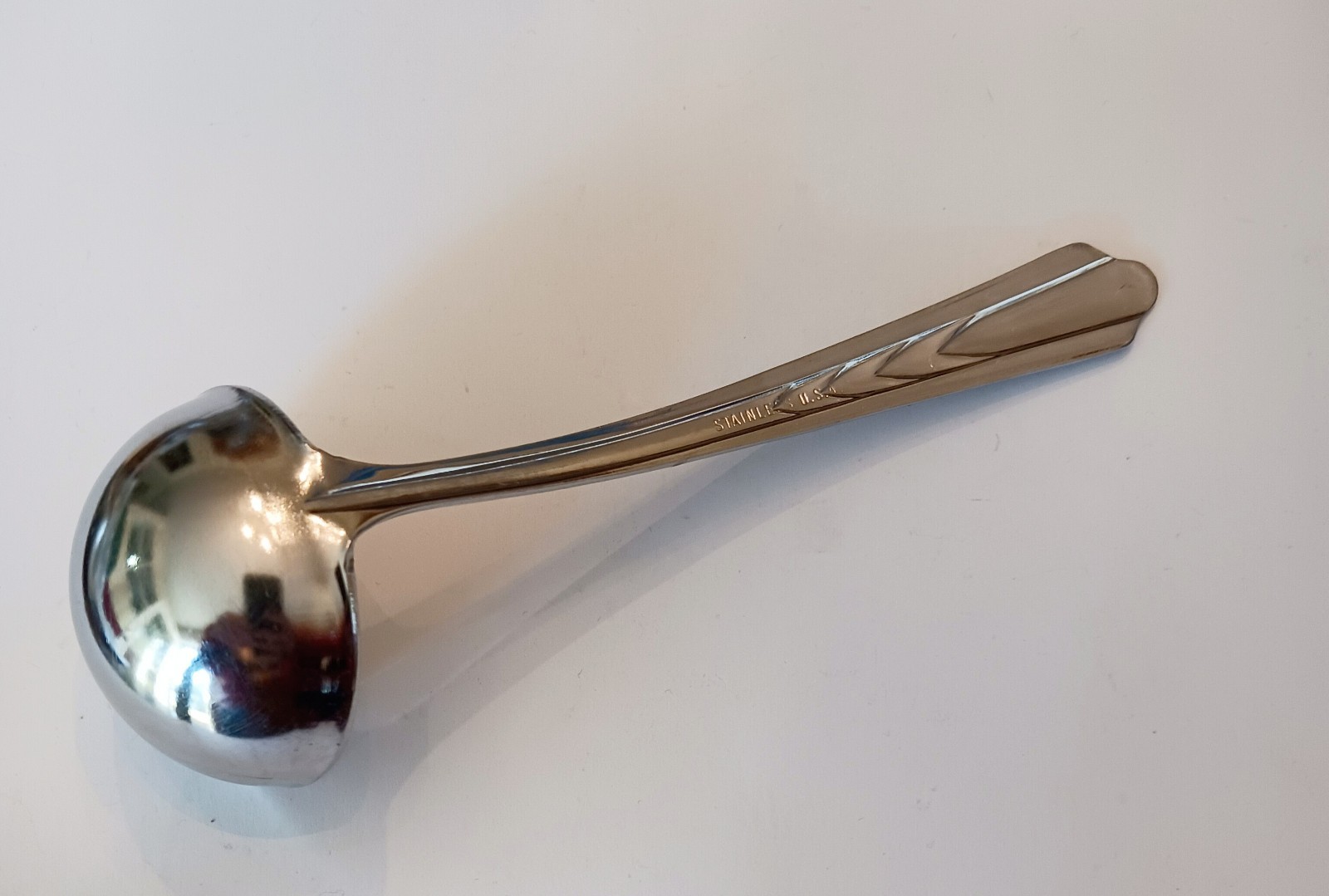 Unbranded Chevron 5 7/8" Stainless Sauce Ladle~USA~Free Shipping gallery