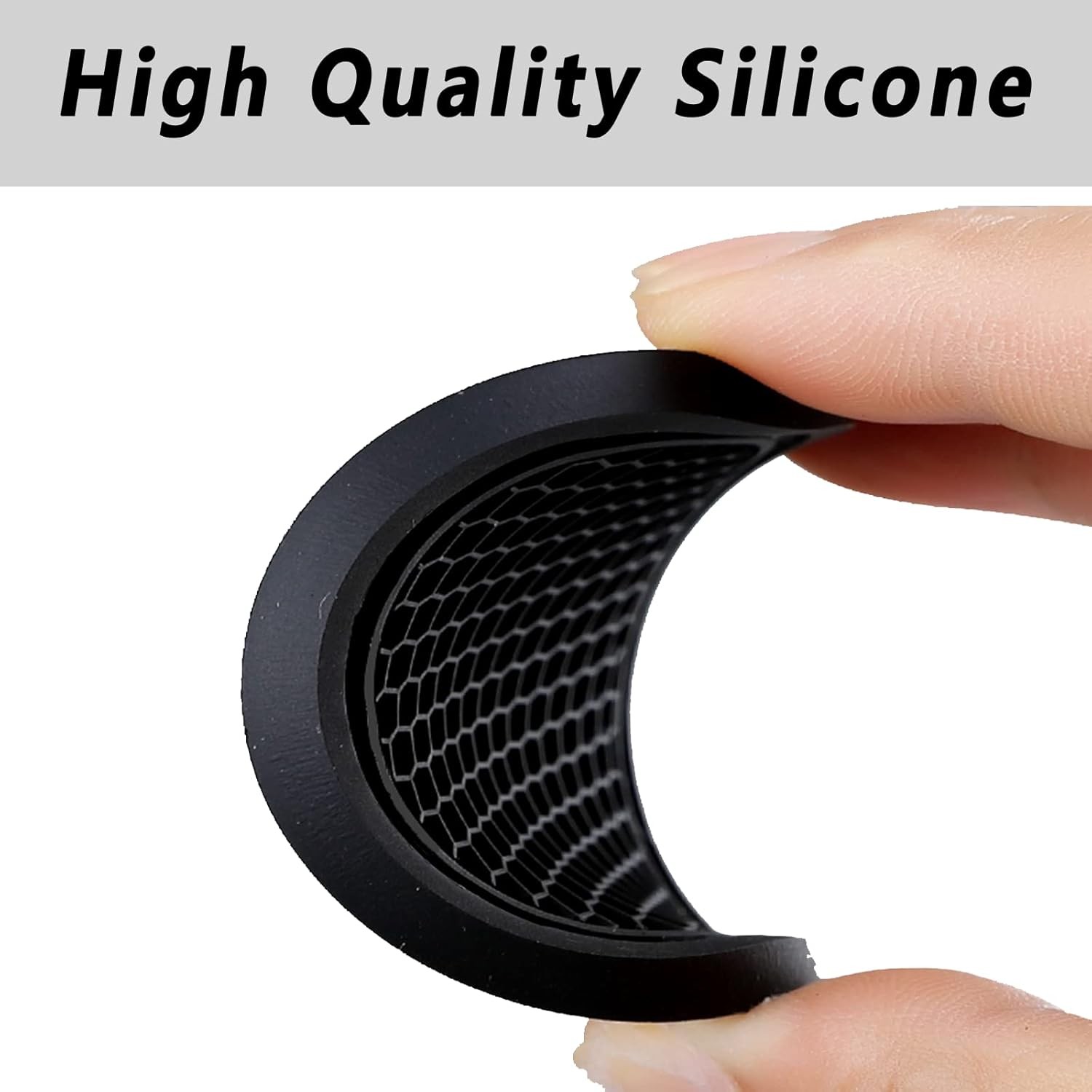Universal Non-Slip Silicone Car Cup Coaster, 4PCS Grey Holder Inse Color: Gray gallery