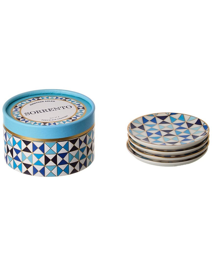 Jonathan Adler Sorrento Coasters Blue gallery