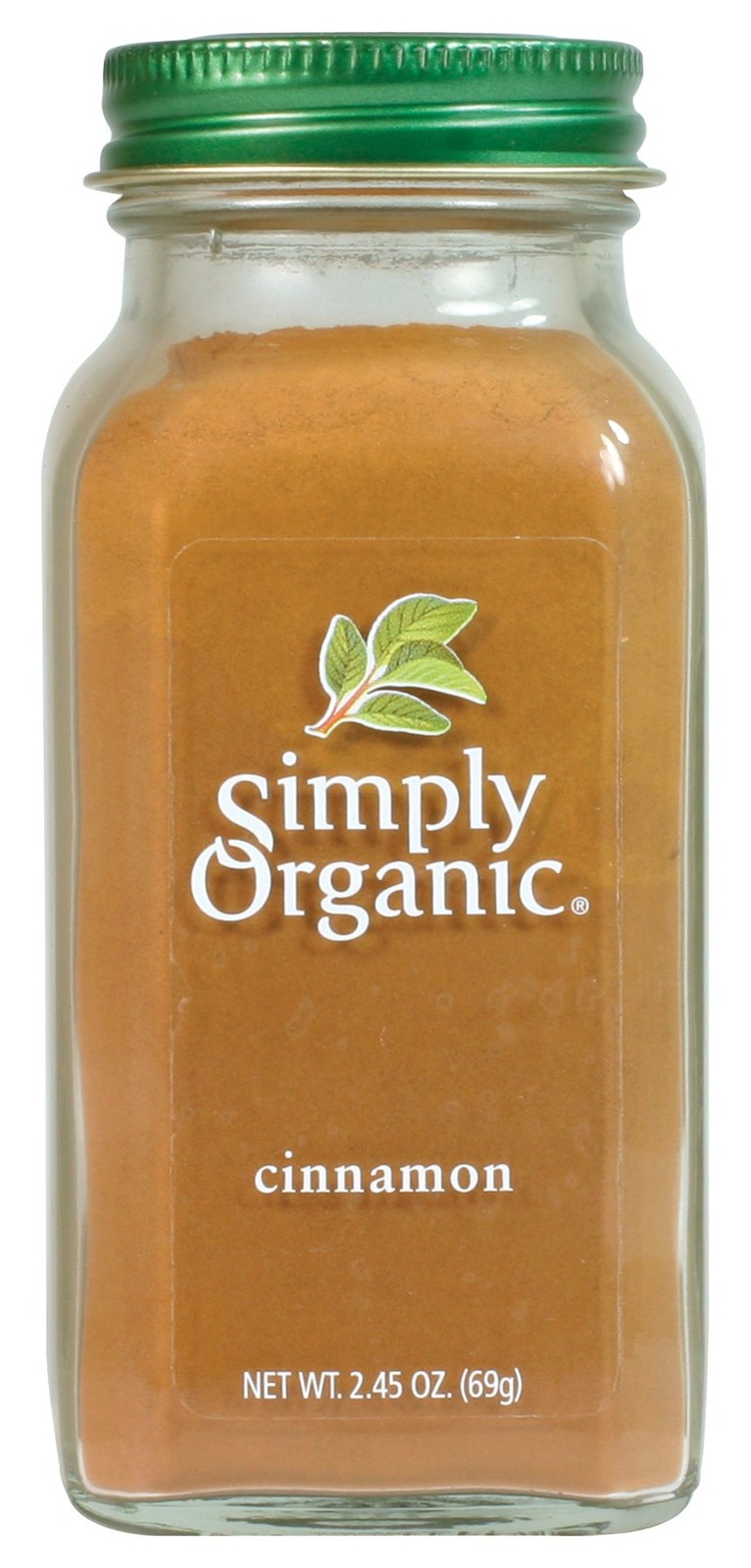 Simply Organic Cinnamon Ground Certified 2.45 Ounce (Pack of 1), No Color gallery