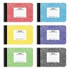 Jr. Composition Notebooks, Half Size, 4-7/8 x 7-1/2 Inches, Wide Ruled Paper, gallery