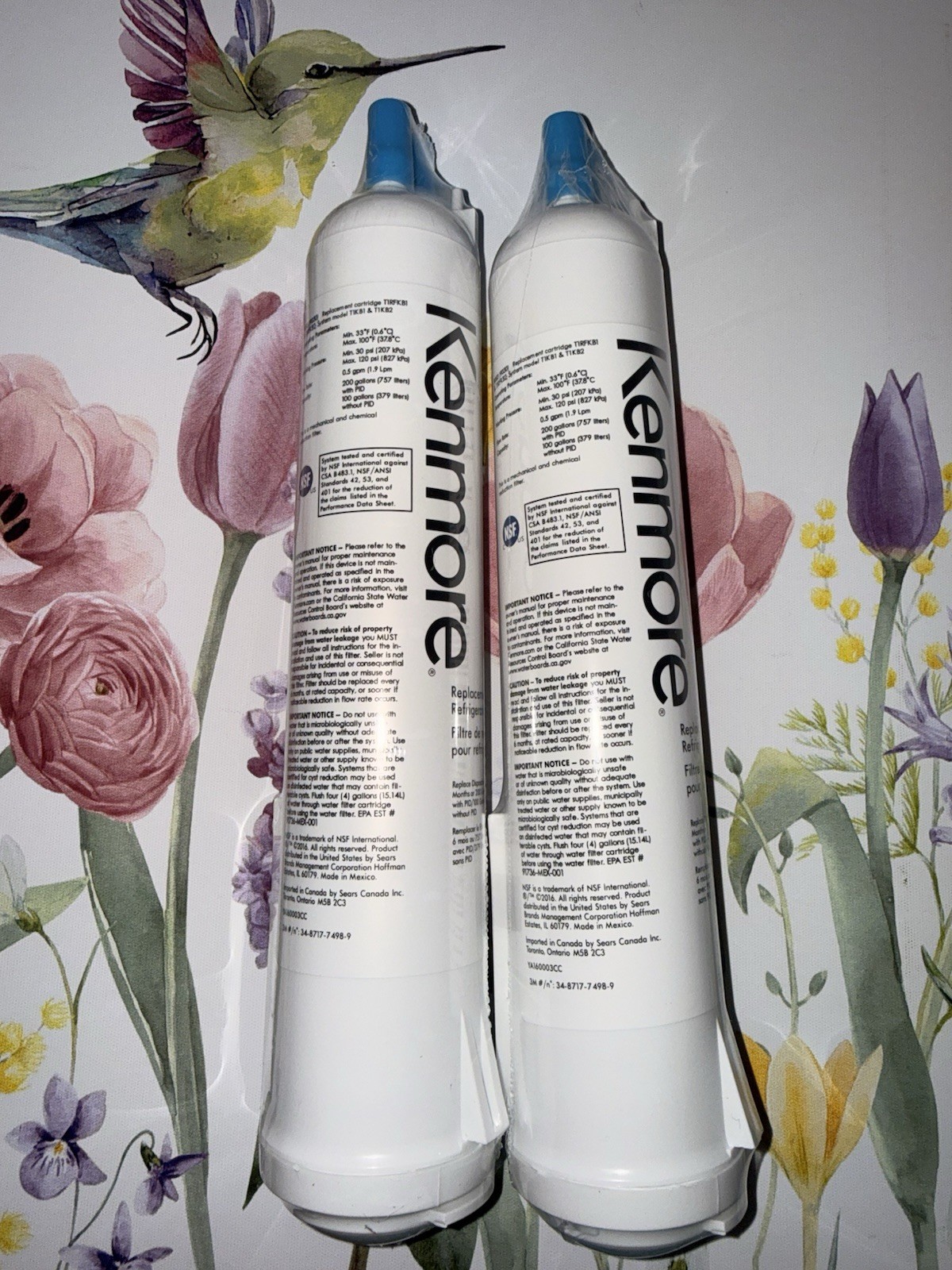 2 Kenmore Replacement 9083 Refrigerator Cartridge Water Filter 469083 gallery