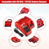 Fast Charger M12-18FC For Milwaukee 48-59-1812 18V 12V Dual Voltage Battery gallery