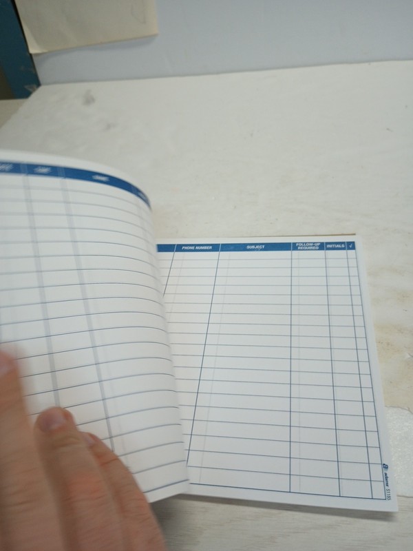 1 Adams Activity Log Book Spiral Bound 100 Pages 8.5 x 11 White (Pack of 1) gallery