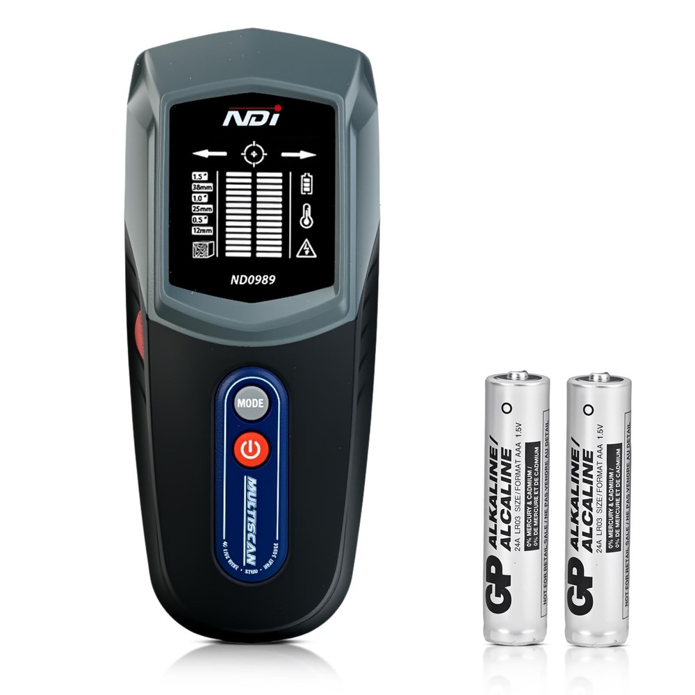ND0989 Multi-Function Stud Finder and Heat Source Detector Accurate Detection...