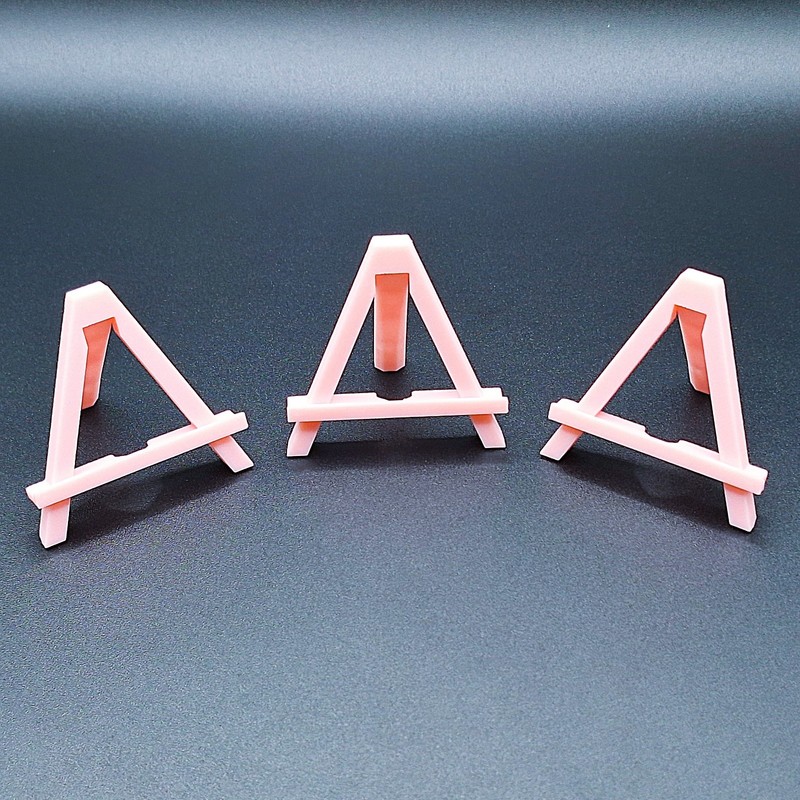 Mini Easel Stand (3) Customizable Trading Card Coin Holder Dollhouse Art Display gallery