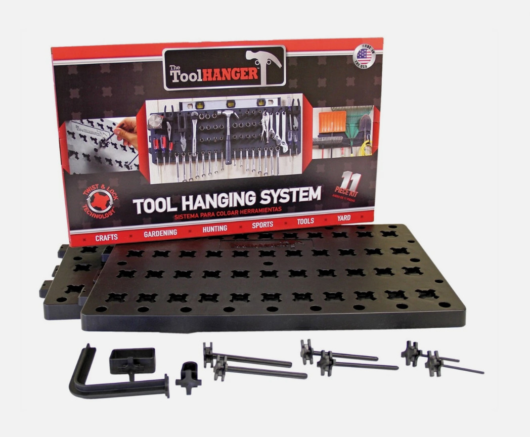 Hansen Global 11-Piece Tool Hanger Kit, Universal Tool Organizer New gallery