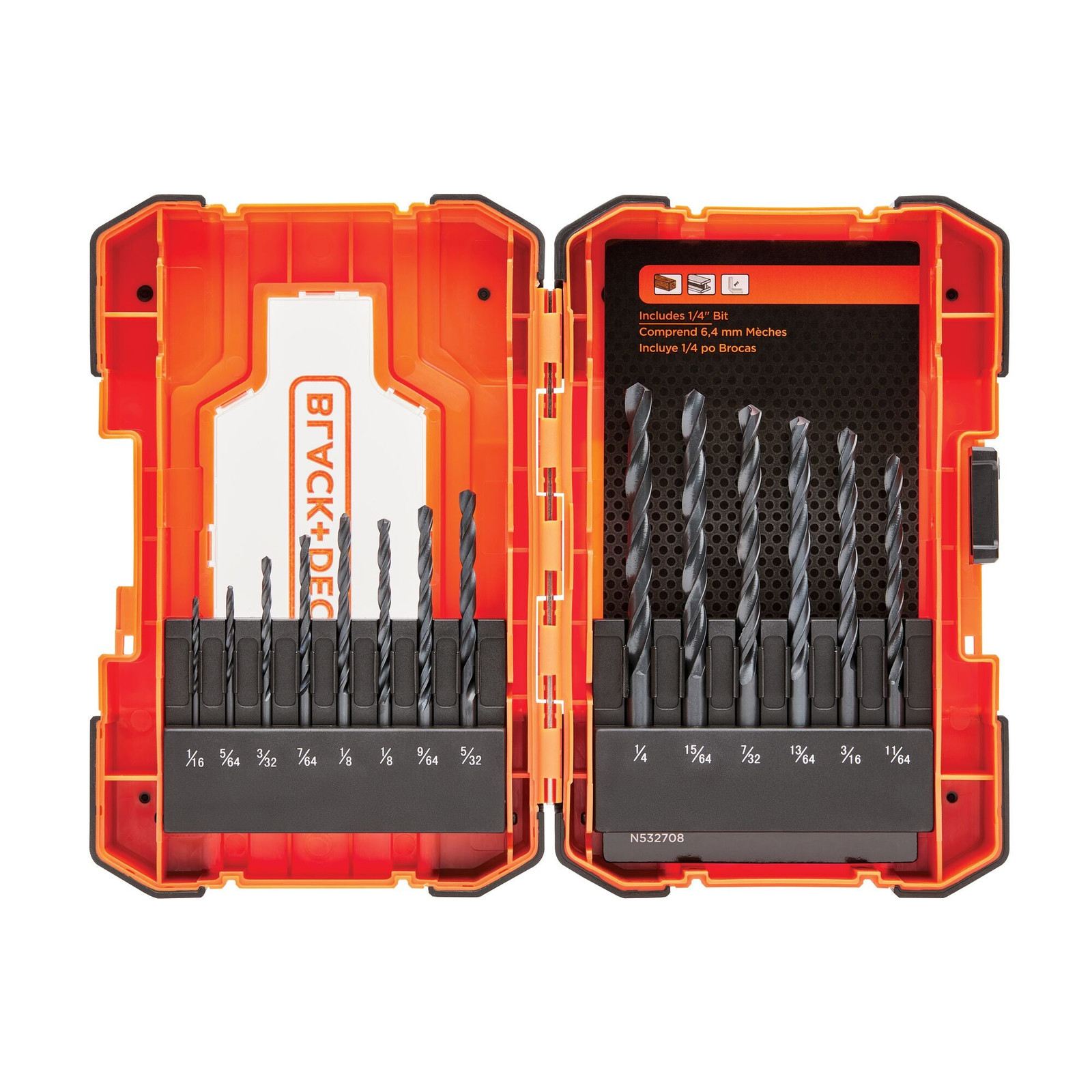 Beyond By BLACK+DECKER™ Drill Bit Set, 14-Piece - BDA14BODDAEV gallery