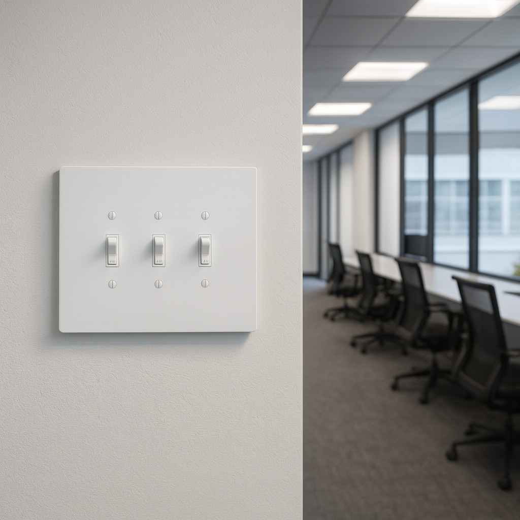 6"x8" Oversize Toggle Light Switch Cover, Large Wall Plate, 3-Gang, White gallery