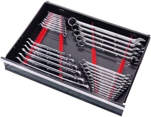 Wrench Organizer Tray Rail Storage Rack Sorter Socket Holder Set of 40 Tools HOT gallery