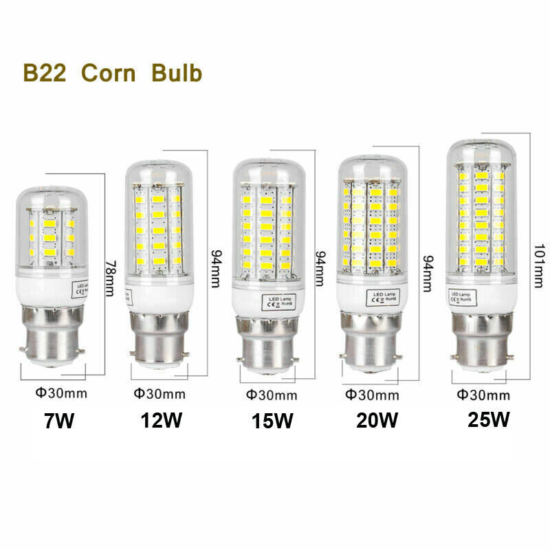 E27 E14 B22 G9 Light Bulbs LED Corn Globe Lamp 220V Save Energy Replace Halogen gallery