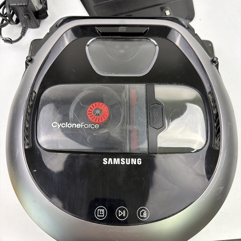 Samsung R7070 POWERbot Robot Vacuum Cleaner W Charger Dock and Remote Tested gallery