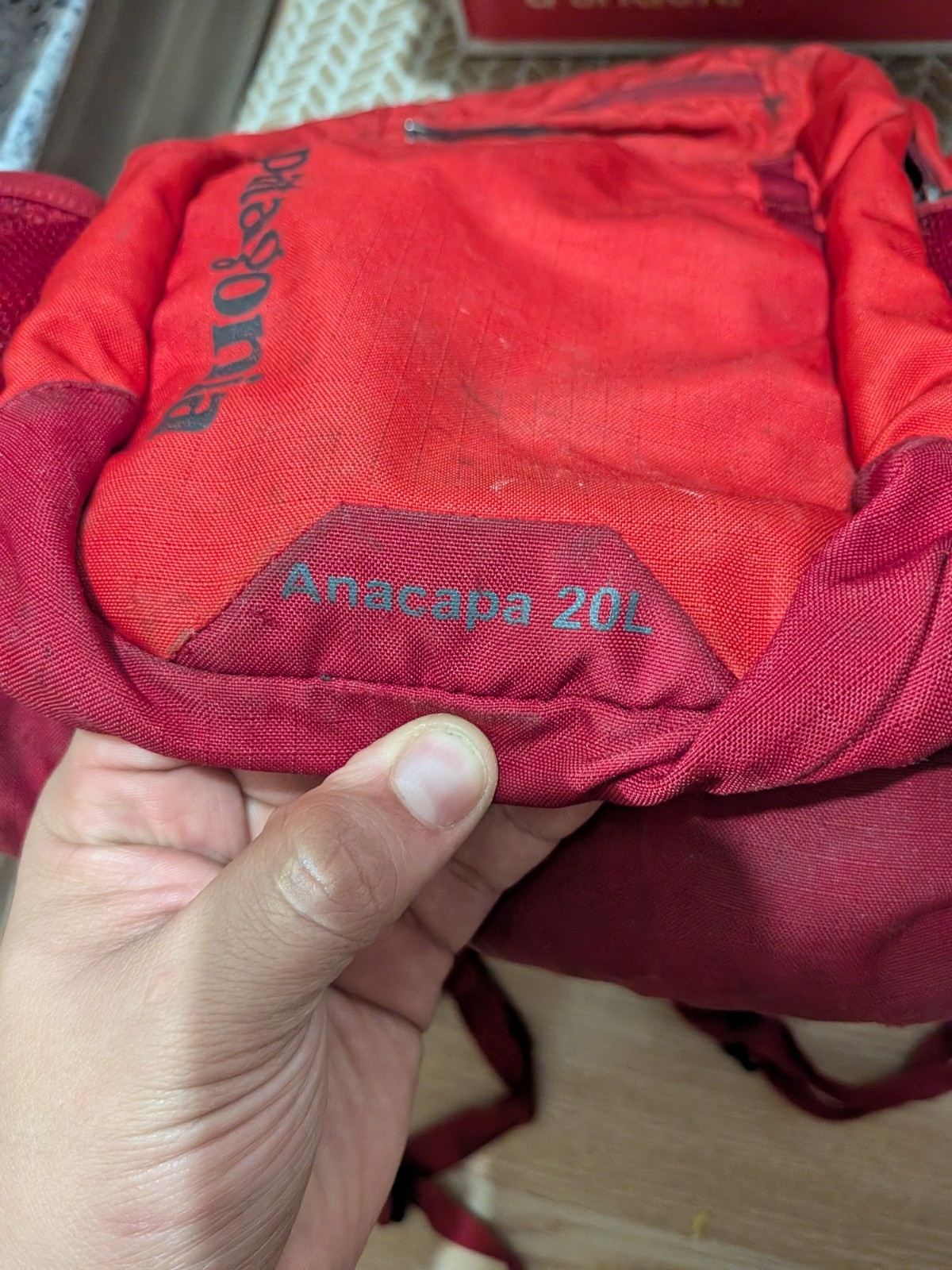 Patagonia Anacapa 20L Backpack Daypack Lightweight Red 2