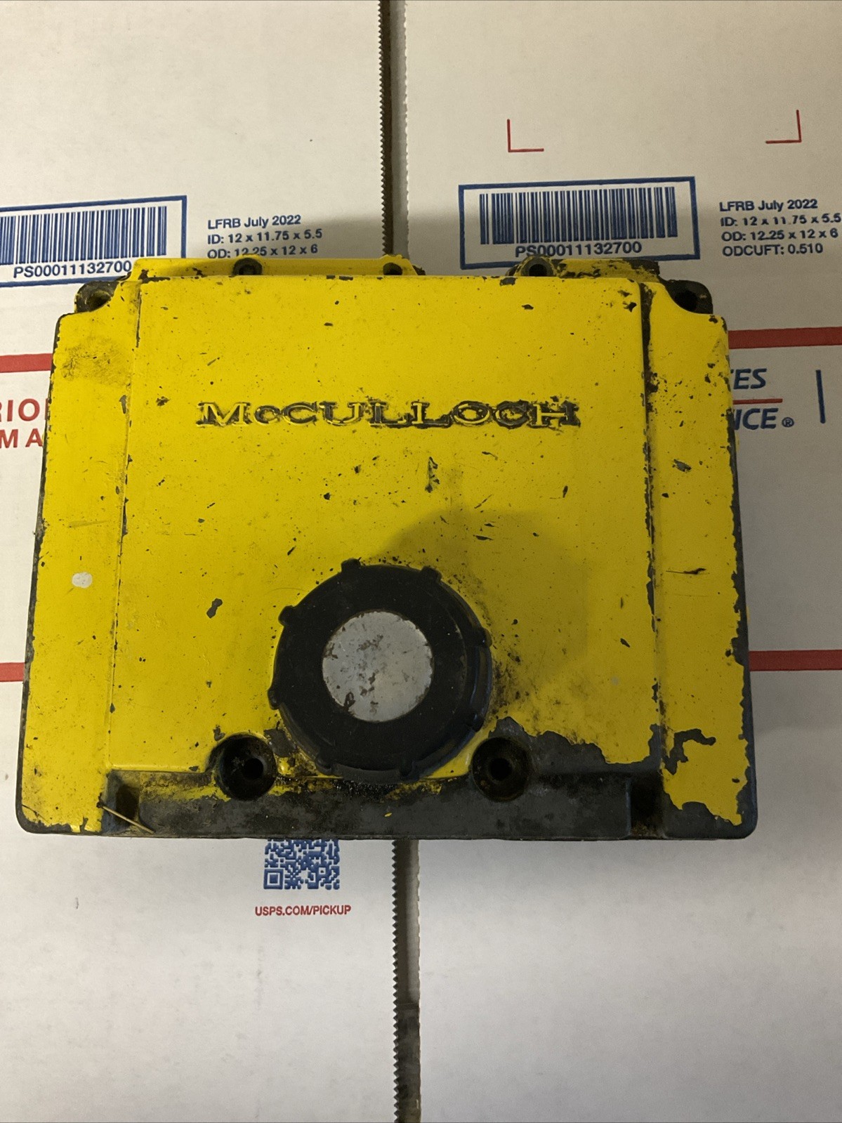 MCCULLOCH RARE CHAINSAW 1-60, 1-61, FUEL TANK, VINTAGE 101B, SP125, SP105, KART gallery