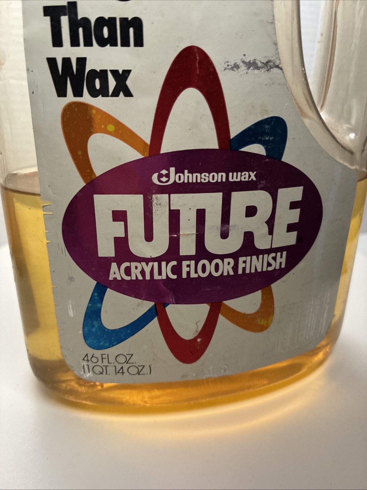 RARE Vintage Pledge FUTURE Premium Floor Finish 46 oz Johnson 50% Full gallery
