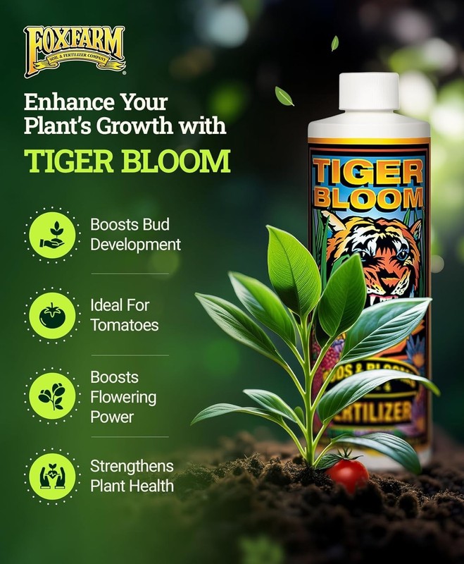 Maximize Yields with Liquid Nutrient Trio: Big Bloom, Grow & Tiger Bloom - 48oz gallery