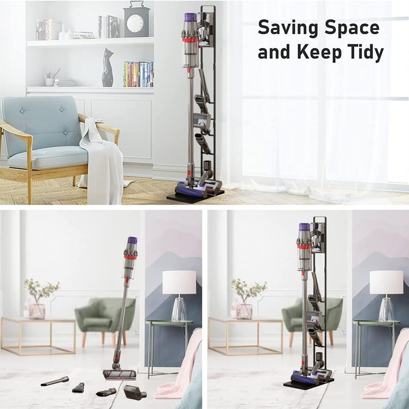Vacuum Stand, Storage Bracket Stand Holder, Stable Vacuum Stand with Dyson V1... gallery