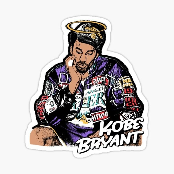 Kobe Bryant black mamba Sticker Gloss Laminate l Waterproof uv resistant gallery