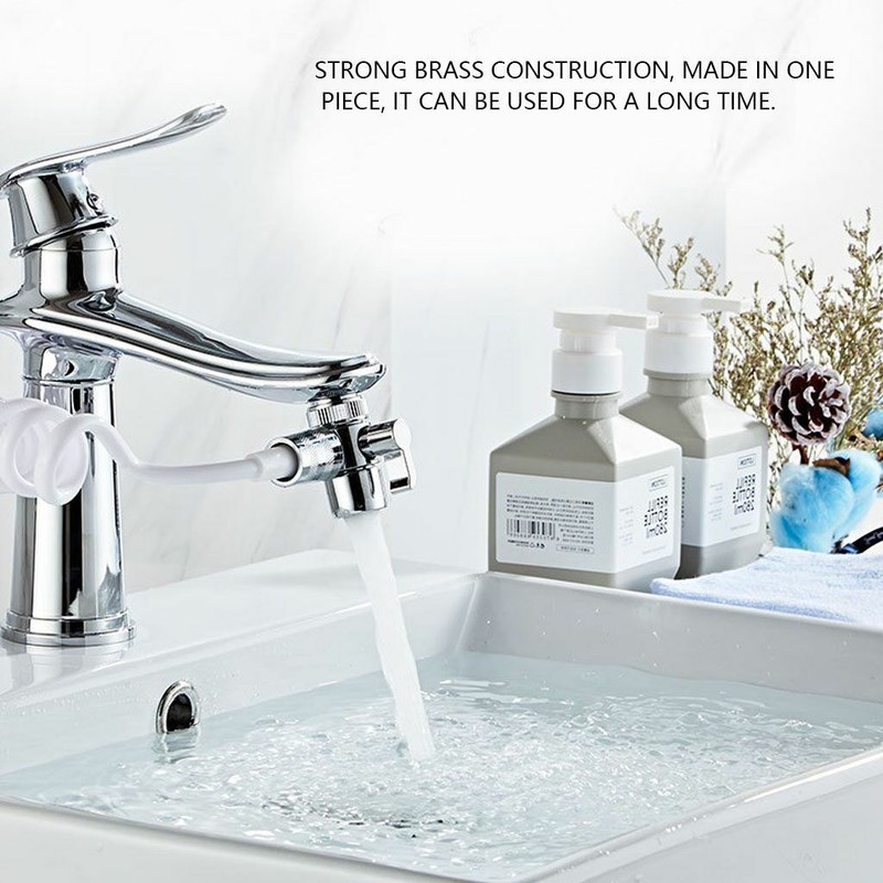 Faucet Diverter Valve Adapter Kitchen Sink To Garden M22 x M24 Hose Adapter gallery