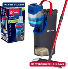 O-Cedar H2prO Flat Mop System | Quick Everyday Cleaning | Dual-Tank Fresh Water
