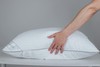 Standard Goose Feather Down Pillow 100% Soft Cotton Cover Bed Pillow Sleeping gallery