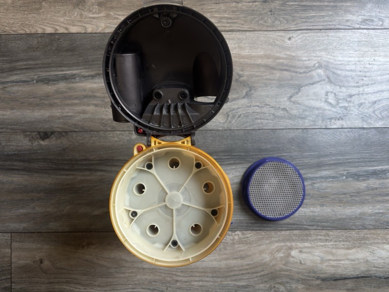 Dyson DC24 Replacement Canister Complete Filter Assembly Orange Ball Vacuum part gallery