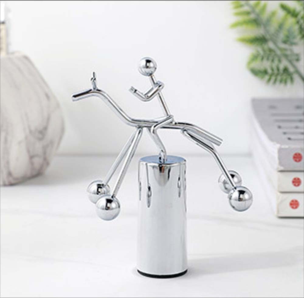 Whimsical Compact Unique Static Simple Creative Home Ornament, Swinging Horseman gallery