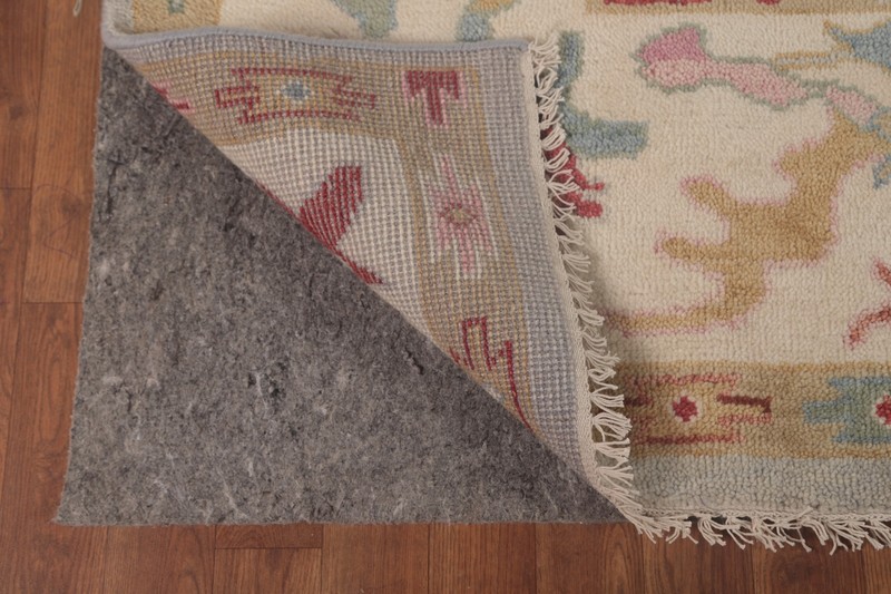All-Over Pattern Handmade Oushak Indian Area Rug 8x10 ft Living Room Carpet gallery