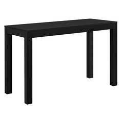 Ameriwood Home Large Parsons Desk With 2 Drawers 9889496COM – Black