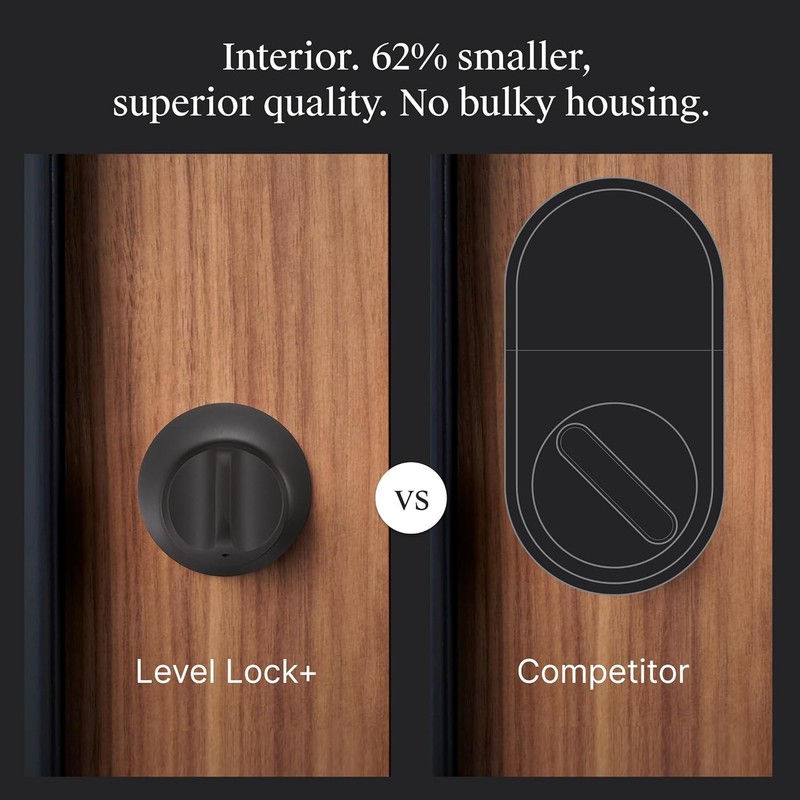Level Lock+ Connect WiFi Smart Lock Plus Apple Home Key Remotely Control 7059B2C gallery