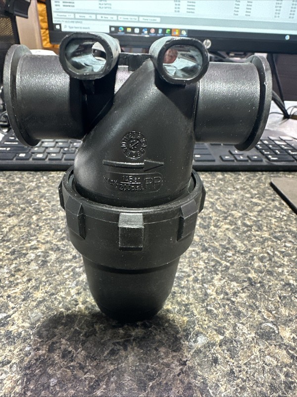 Inline Strainer 3/4” NPT. Red gallery