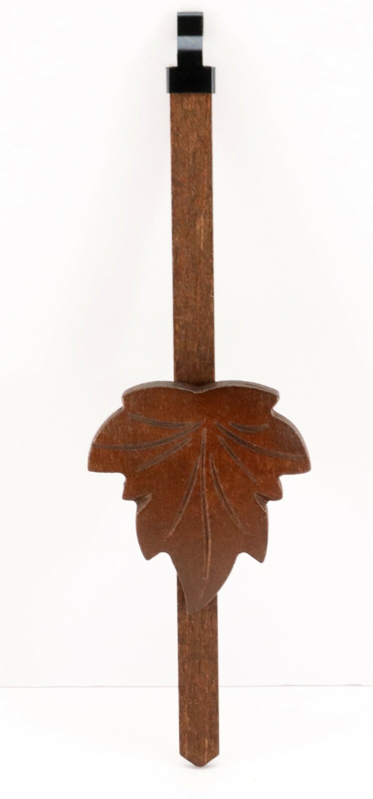 Cuckoo Clock Maple Leaf Pendulum NEW Brown Walnut Stain CHOOSE FROM 3 SIZES gallery