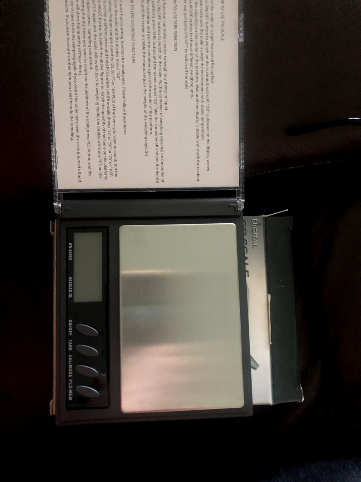 Digital CD Scale 600g. 1000g gallery