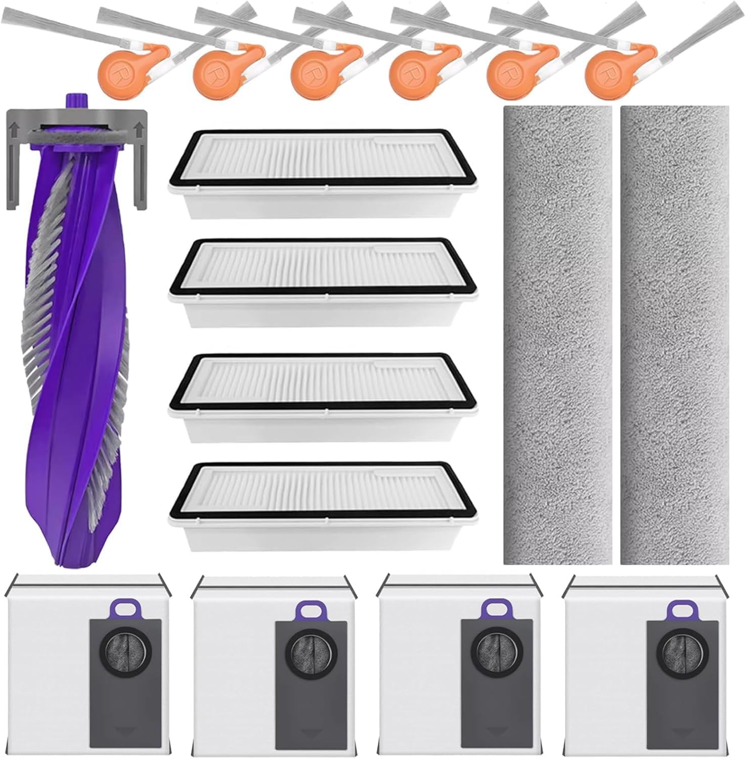 17 Pack Replacement Parts for Narwal Flow 2 Vacuum Cleaner gallery