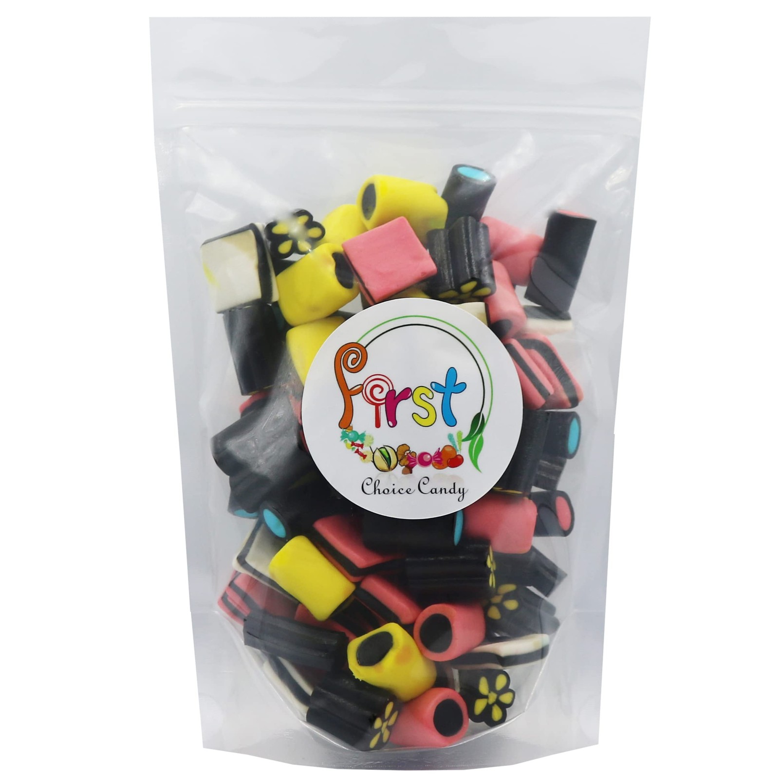 FirstChoiceCandy English Licorice Allsorts Candy Allsorts, 2 Pound gallery
