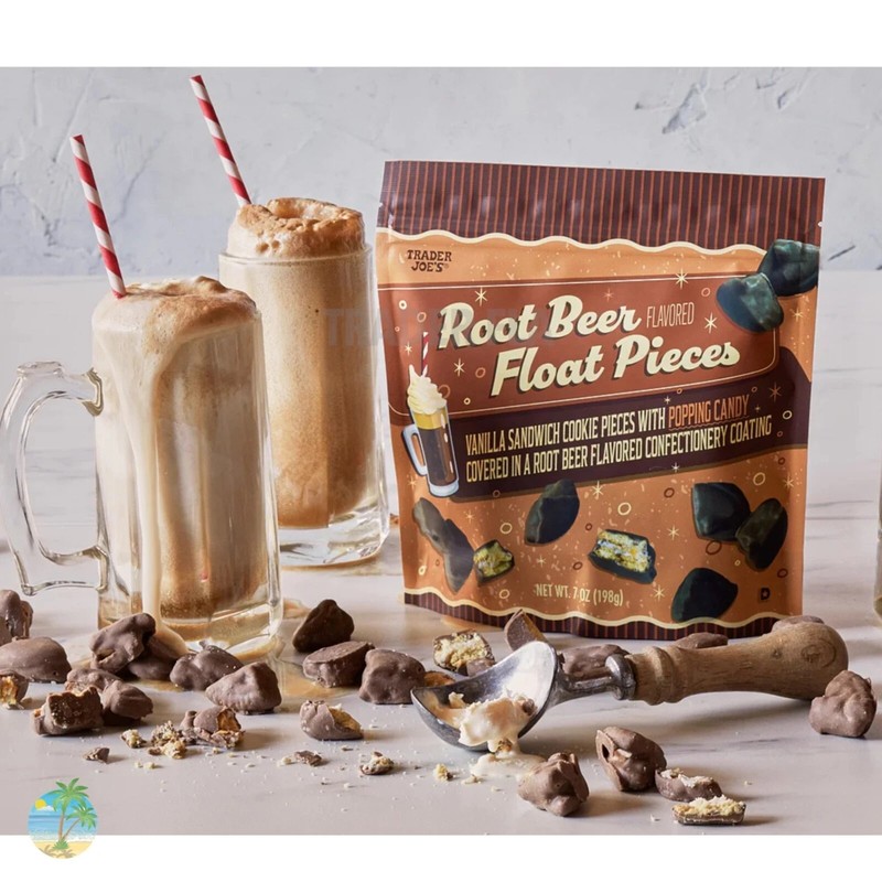 Trader Joe's 7 oz. ROOT BEER FLOAT Pieces Popping Candy Soda Treat * BB 4/2027 * gallery