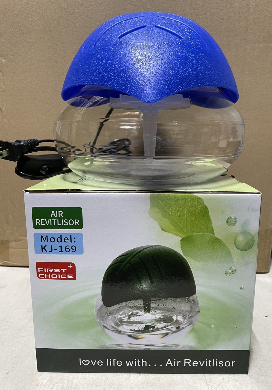 Water-Based Purifier Air Washer, Air Revitalizer,Freshener, colorful lights,Blue gallery
