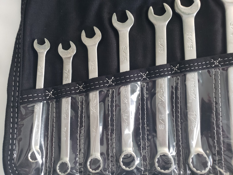 Wright Tool 12 Point Combination Wrench Set 11 Piece SAE 711 WRIGHTGRIP SatinNEW gallery