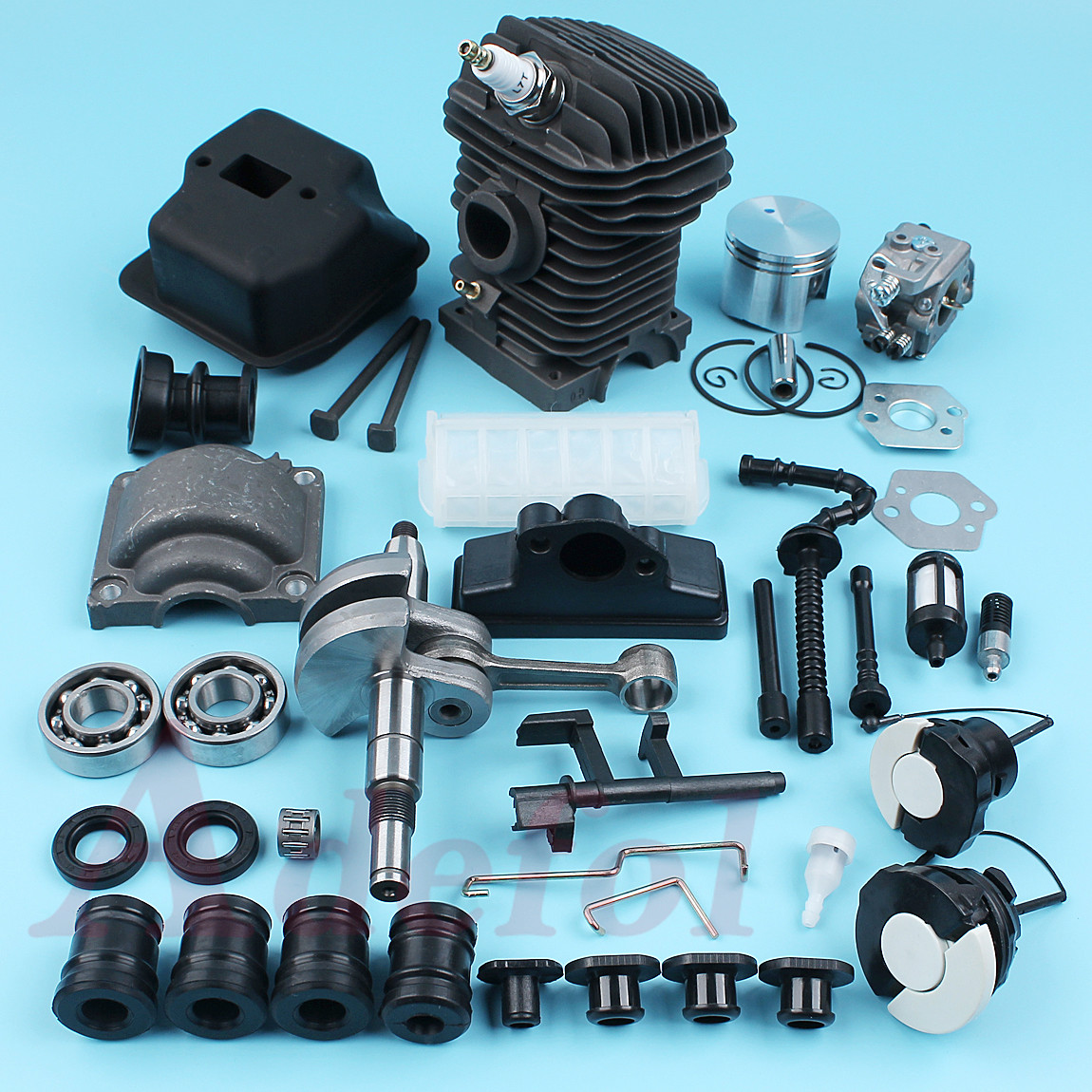42.5mm Engine Motor Top End Rebuild Kit for STIHL MS250 MS230 025 023 Chainsaw gallery