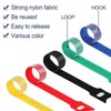 MVYC 120PCS 6 Inch Cable Ties Reusable 6 (Colorful), Colorful gallery
