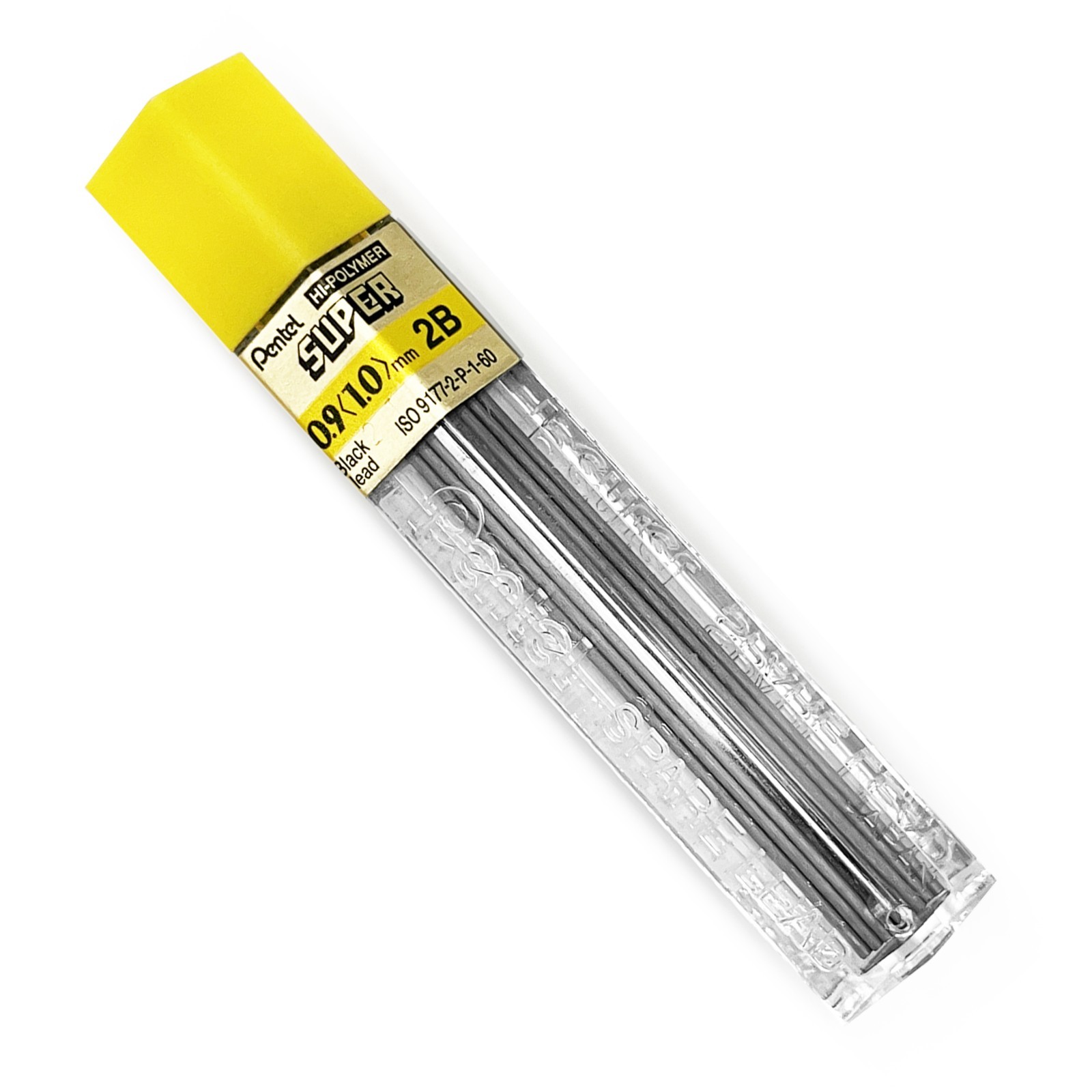 Pentel Super Mechanical Pencil Refill Leads 0.9mm 2H H HB B 2B 180 leads gallery